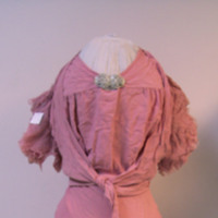 Front View of Pink Dress and Bolero
