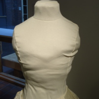 Condition View of Wedding Dress of Muriel Kahn Lampell