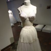 Condition View of Wedding Dress of Mary Lee Hartzell